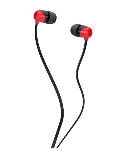 Ακουστικά Skullcandy - Jib, κόκκινα/μαύρα - 1
