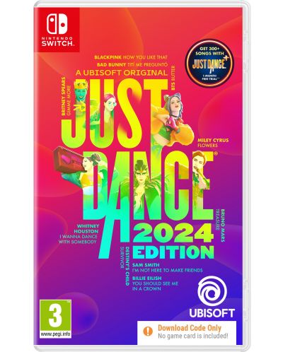 Just Dance 2024 - Κωδικός σε κουτί (Nintendo Switch) - 1