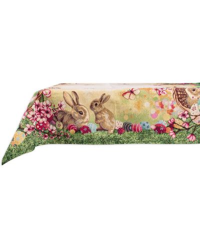 Πετσετάκι Rakla - Easter bunny and decoration, 100 х 100 cm - 2