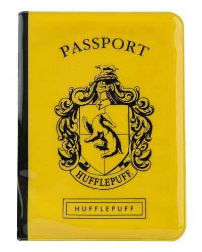 Θήκη διαβατηρίου Cine Replicas Movies: Harry Potter - Hufflepuff - 1