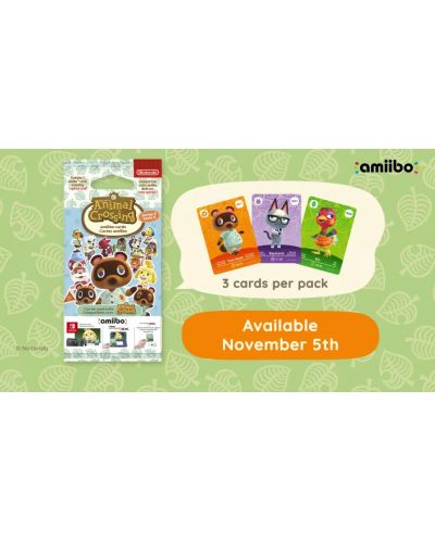 Κάρτες Nintendo Amiibo Animal Crossing - Series 5 - 2