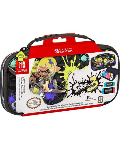 Θήκη Nacon - Deluxe Travel Case, Splatoon 3 (Nintendo Switch/Lite/OLED) - 6