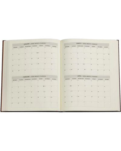Ημερολόγιο-σημειωματάριο  Paperblanks Verne - 18 х 23 cm, 112 φύλλα, 2023/2024 - 6