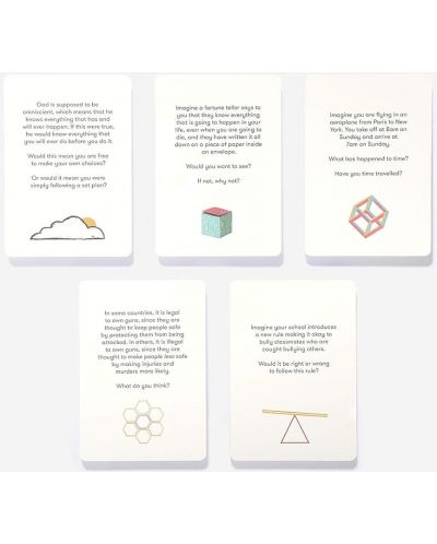 Κάρτες με ερωτήσεις Philosophical Questions for Curious Minds - 5