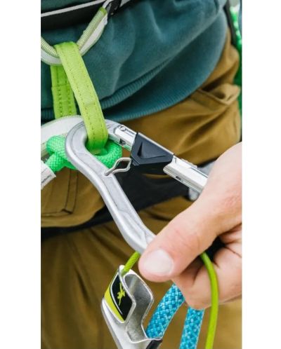 Καραμπίνερ Edelrid - HMS Bulletproof Belay FG Eco, γκρι  - 6