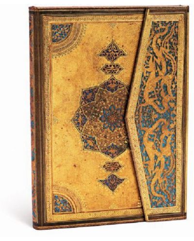 Ημερολόγιο-σημειωματάριο Paperblanks Safavid - Midi, 13 x 18 cm, 72 φύλλα, 2024 - 1