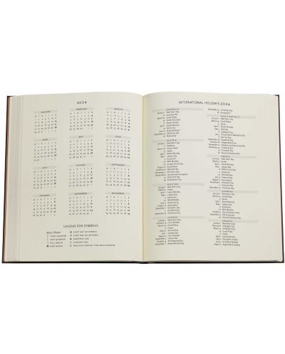 Ημερολόγιο-σημειωματάριο Paperblanks Arabica - Verso, 18 х 23 cm, 80 φύλλα, 2024 - 6
