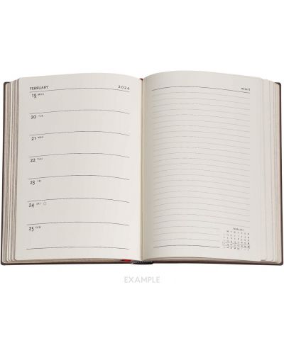 Ημερολόγιο-σημειωματάριο  Paperblanks Granada Turquoise - Midi, 13 x 18 cm, 80 φύλλα, 2024 - 5