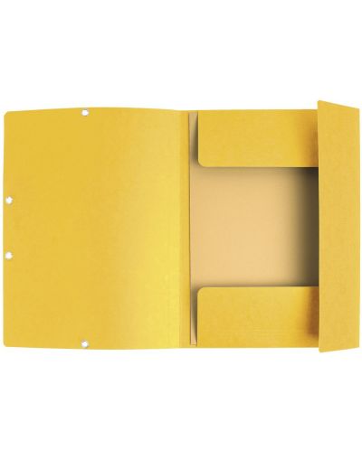 Φάκελος από χαρτόνι  Exacompta - με λάστιχο, κίτρινο - 2