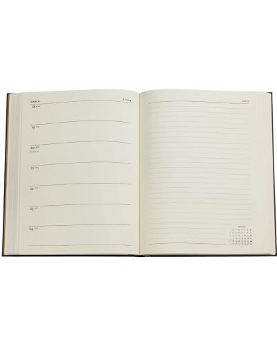 Ημερολόγιο-σημειωματάριο Paperblanks Arabica - Verso, 18 х 23 cm, 80 φύλλα, 2024 - 4