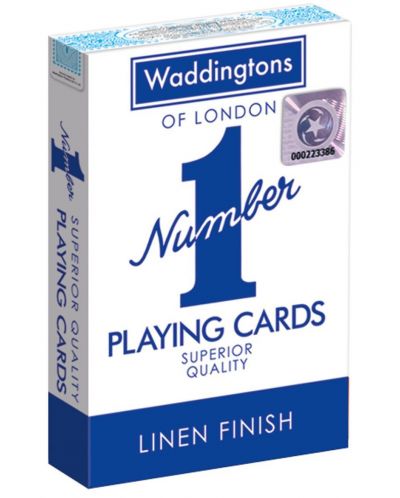Τραπουλόχαρτα Waddingtons - Classic Playing Cards (μπλε) - 1