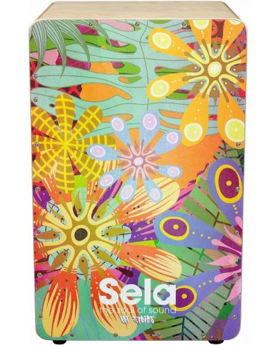 Cajon  Sela - Art Series, Flower Power - 2