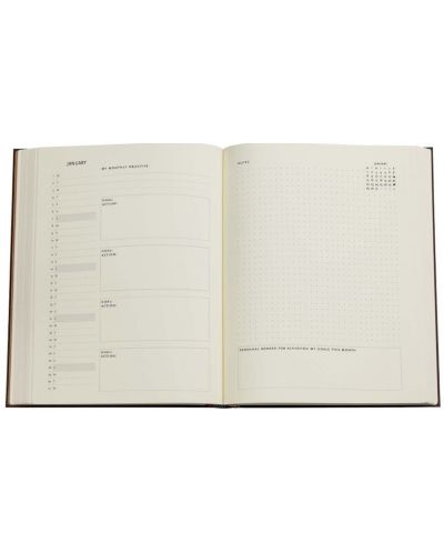 Ημερολόγιο-σημειωματάριο Paperblanks Arabica - 18 х 23 cm, 112 φύλλα, 2024 - 5