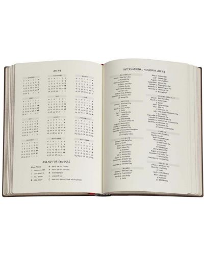 Ημερολόγιο-σημειωματάριο Paperblanks Terrene - 13 х 18 cm, 80 φύλλα, 2024 - 7