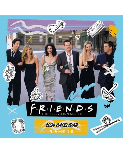 Ημερολόγιο Pyramid Television: Friends - Holiday mood 2024 - 1