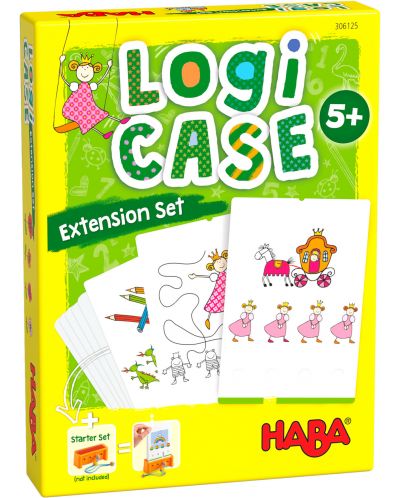 Κάρτες για παιχνίδι Haba Logicase - Πριγκίπισσες - 1