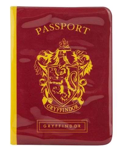 Θήκη διαβατηρίου Cine Replicas Movies: Harry Potter - Gryffindor - 1