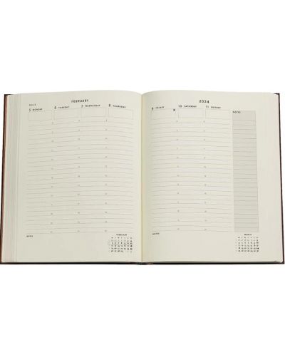 Ημερολόγιο-σημειωματάριο  Paperblanks Verne - 18 х 23 cm, 112 φύλλα, 2023/2024 - 5