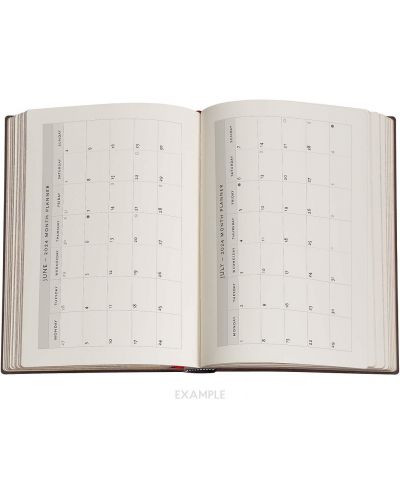 Ημερολόγιο-σημειωματάριο  Paperblanks Granada Turquoise - Midi, 13 x 18 cm, 80 φύλλα, 2024 - 6