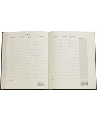 Ημερολόγιο-σημειωματάριο  Paperblanks Restoration - Ultra, 80 φύλλα, 2024 - 4