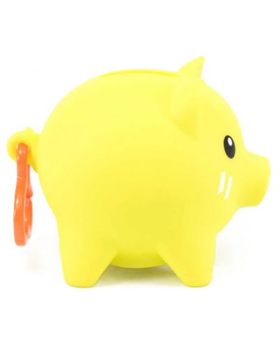 Κουμπαράς Boti Pocket Money Piggies - Κίτρινο, με αξεσουάρ - 4