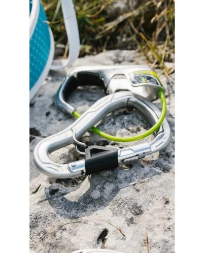 Καραμπίνερ Edelrid - HMS Bulletproof Belay FG Eco, γκρι  - 5