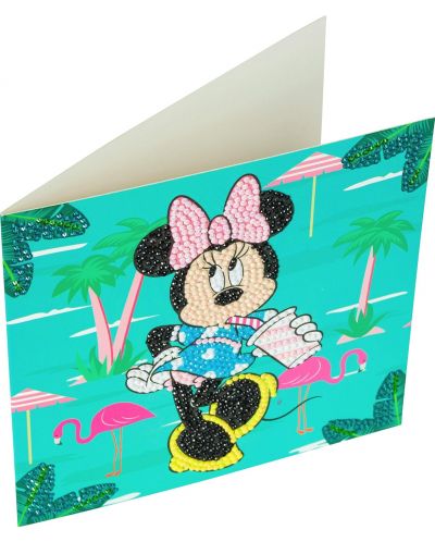 Κάρτα διαμαντένια ταπετσαρία  Craft Buddy - Η Minnie Mouse σε διακοπές - 2