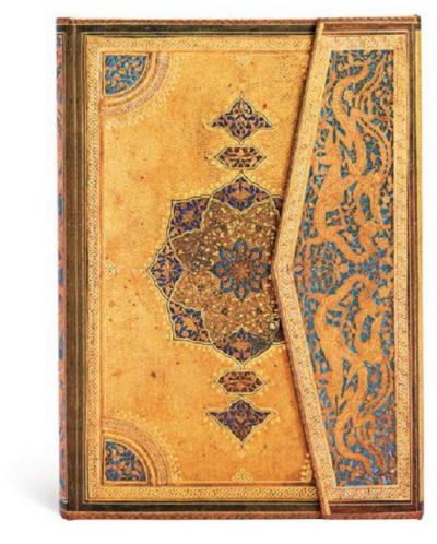 Ημερολόγιο-σημειωματάριο Paperblanks Safavid - Midi, 13 x 18 cm, 72 φύλλα, 2024 - 2