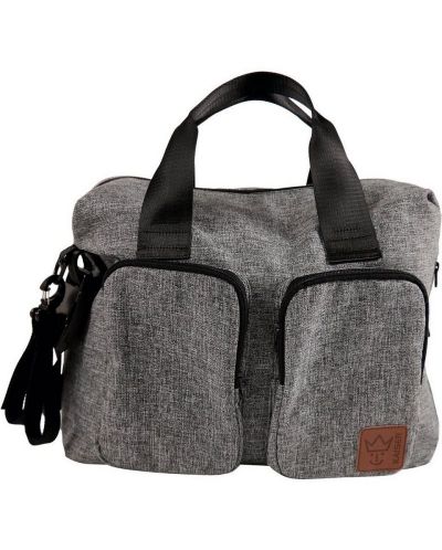 Τσάντα με θήκη για φορητό υπολογιστή Kaiser Worker - Ανοιχτό μαύρο - 1