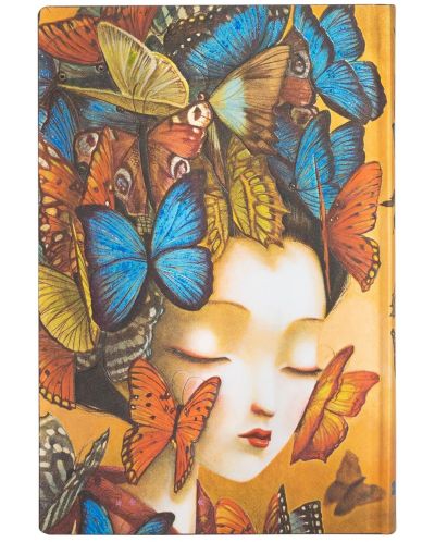 Ημερολόγιο-σημειωματάριο Paperblanks Madame Butterfly - Οριζόντιο, 88 φύλλα, 2024 - 3