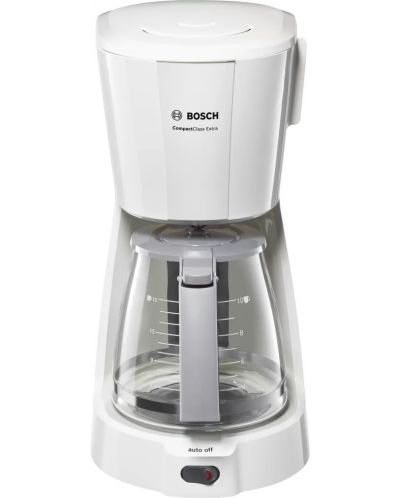 Καφετιέρα Bosch - CompactClass Extra TKA3A031, 1100W, λευκό - 2