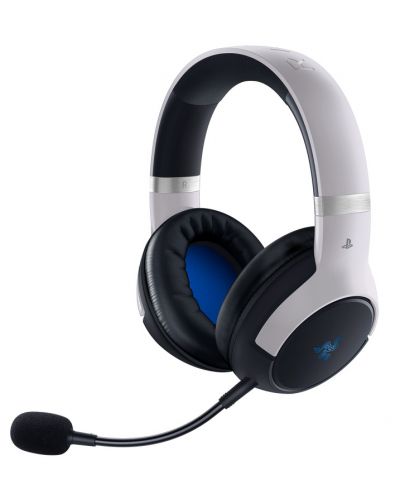 Gaming ακουστικά Razer - Kaira Pro, PS, ασύρματα, άσπρα - 1