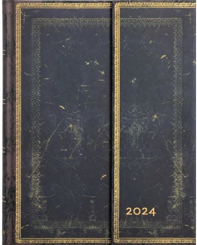 Ημερολόγιο-σημειωματάριο Paperblanks Arabica - Verso, 18 х 23 cm, 80 φύλλα, 2024 - 1