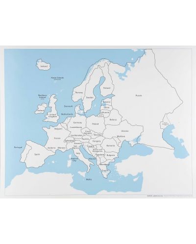Χάρτης της Ευρώπης Smart Baby - 1