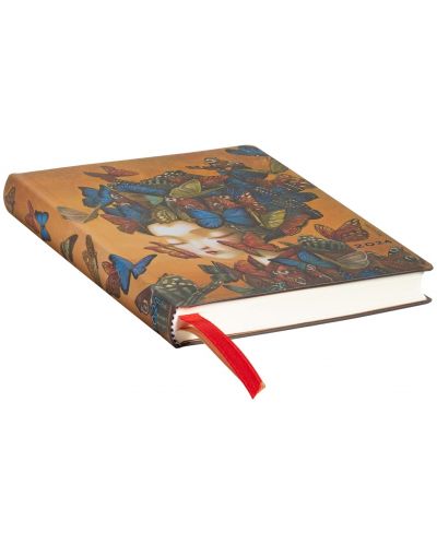 Ημερολόγιο-σημειωματάριο Paperblanks Madame Butterfly - Οριζόντιο, 88 φύλλα, 2024 - 2