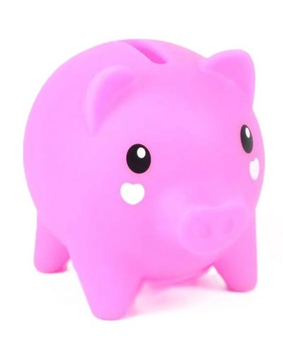 Κουμπαράς Boti Pocket Money Piggies - Ροζ, με αξεσουάρ - 3