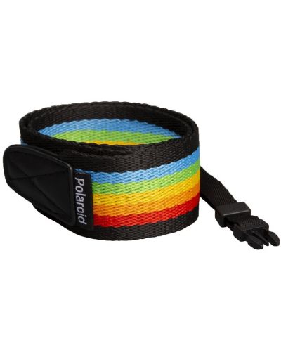 Λουράκι φωτογραφικής μηχανής - Camera Strap Flat, Rainbow black - 1