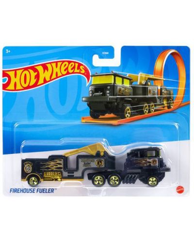 Φορτηγό  Hot Wheels Track Stars - Firehouse fueler - 1