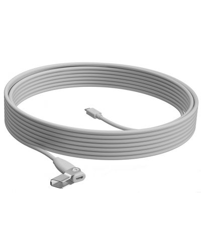 Καλώδιο Logitech - Extention cable, USB-C, 10m, λευκό - 1