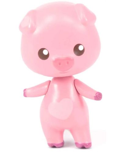 Κουμπαράς Boti Pocket Money Piggies - Κίτρινο, με αξεσουάρ - 5