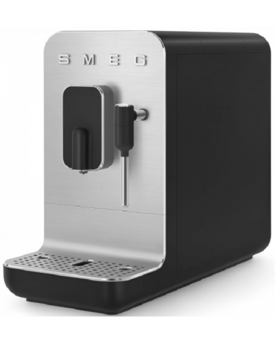 Καφετιέρα Smeg - BCC02BLMEU, 19 bar, 1,4 l, με ακροφύσιο ατμού, μαύρο - 1