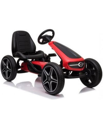 Κάρτινγκ αυτοκίνητο Moni - Mercedes-Benz Go Kart, EVA, κόκκινο - 3