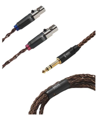 Καλώδιο  Meze Audio - PCUHD Premium Cable, mini XLR/6.3mm, 2.5m, χάλκινο - 1