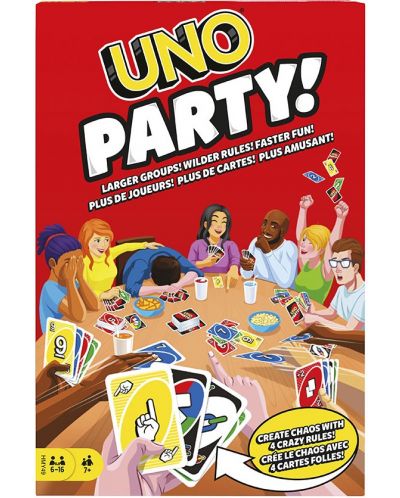Κάρτες για παιχνίδι UNO Party - 1