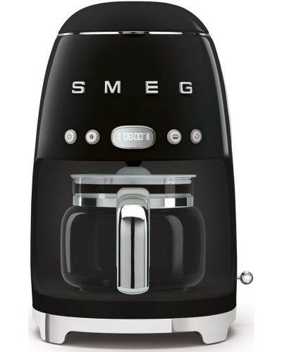 Καφετιέρα Smeg - DCF02BLEU, 1,4l, μαύρο - 1