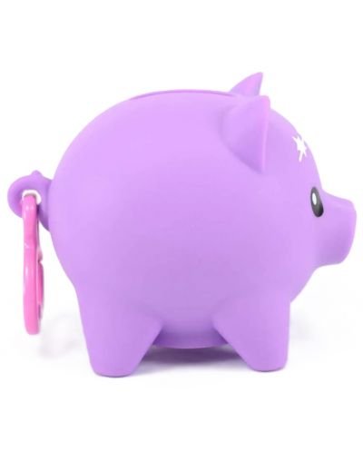 Κουμπαράς Boti Pocket Money Piggies - Μωβ, με αξεσουάρ - 4