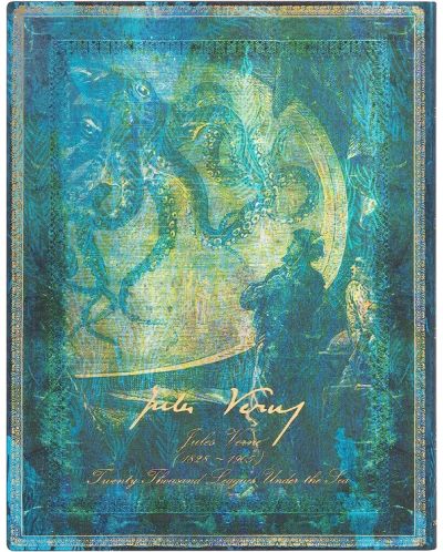 Ημερολόγιο-σημειωματάριο  Paperblanks Verne - 18 х 23 cm, 112 φύλλα, 2023/2024 - 3
