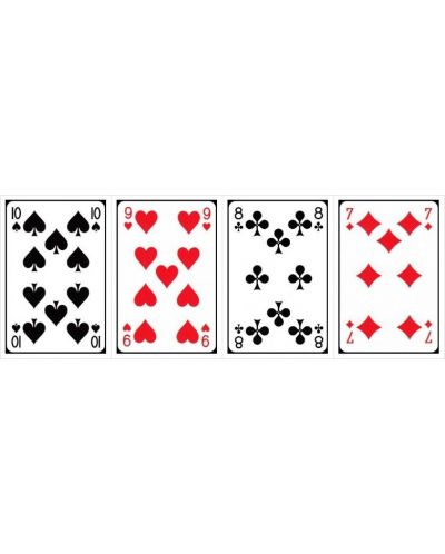 Τράπουλα Piatnik - μοντέλο Bridge-Poker-Whist, χρώμα πράσινο - 5