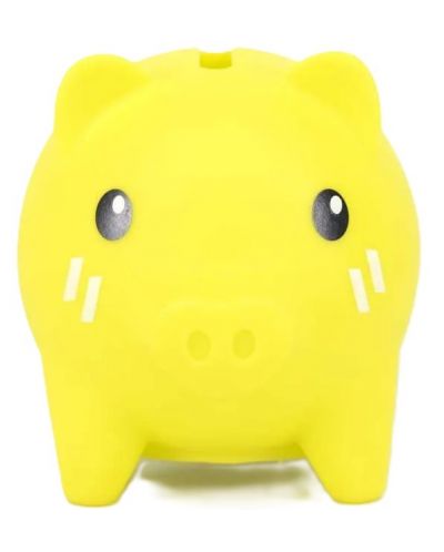 Κουμπαράς Boti Pocket Money Piggies - Κίτρινο, με αξεσουάρ - 2