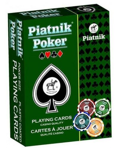 Τράπουλα πόκερ  Piatnik - Μπλε - 1